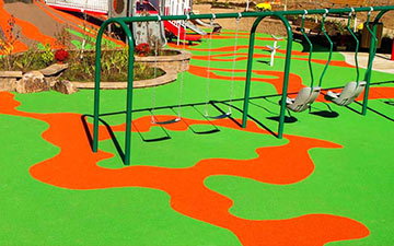 outdoor playground surfaces