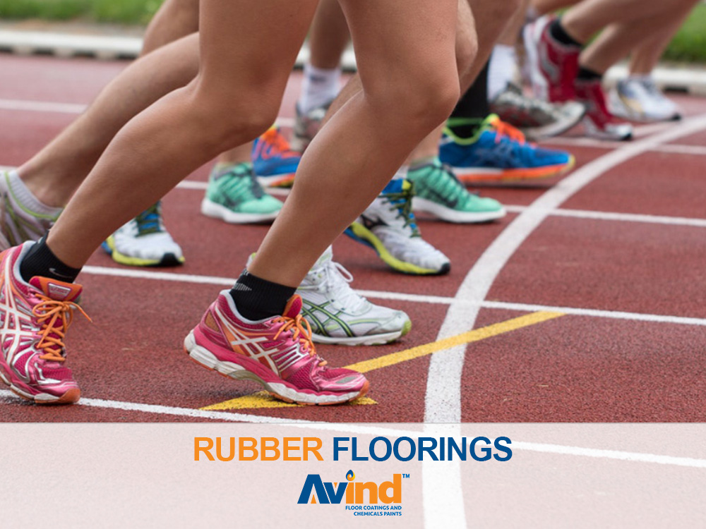 Rubber Floorings Avind Flooring System